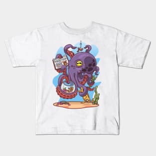 Octopus aquarist Kids T-Shirt